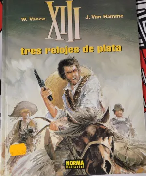 XIII #11. TRES RELOJES DE PLATA