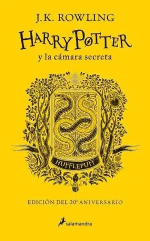 HARRY POTTER Y LA CAMARA SECRETA. EDICION HUFFLEPUFF 20 ANIVERSARIO