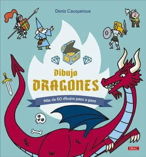 DIBUJO DRAGONES. MAS DE 60 DIBUJOS PASO A PASO