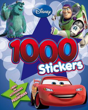 DISNEY. 1000 STICKERS: LIBRO DE ACTIVIDADES CON PEGATINAS