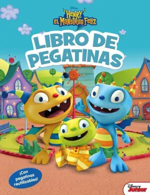 HENRY EL MONSTRUO FELIZ. LIBRO DE PEGATINAS