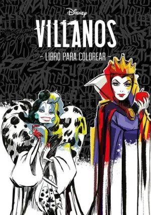 VILLANOS. LIBRO PARA COLOREAR VILLANOS. LIBRO PARA COLOREAR