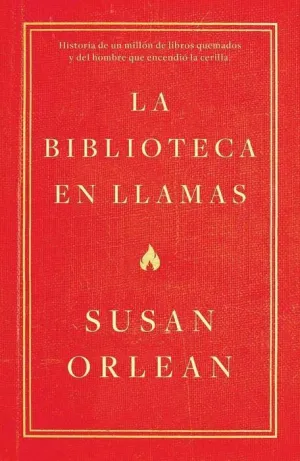 LA BIBLIOTECA EN LLAMAS