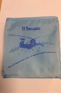 EL PRINCIPITO BOLSA PLEGABLE AZUL                                          