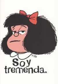 MAFALDA CUADERNO GRANDE SOY TREMENDA