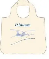 EL PRINCIPITO BOLSA BEIGE SOLO CON EL CORAZON PODEMOS VER                  