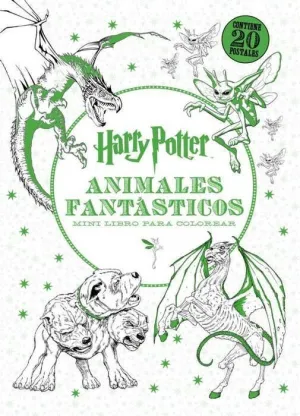 HARRY POTTER: ANIMALES FANTASTICOS. MINI LIBRO PARA COLOREAR