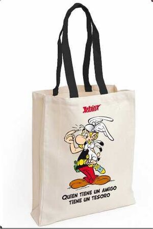 ASTERIX BOLSA QUIEN TIENE UN AMIGO TIENE UN TESORO                         