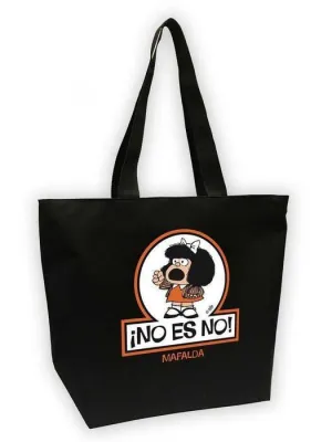 MAFALDA BOLSA MEGA SHOPPER NO ES NO                                        