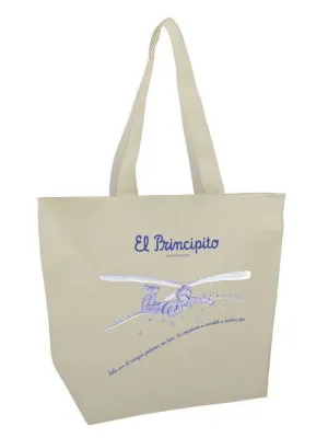 EL PRINCIPITO BOLSA MEGA SHOPPER SOLO CON EL CORAZON                       
