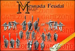GAMEZONE: CAJA MESNADA FEUDAL                                              