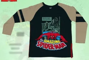 SPIDERMAN CAMISETA M/L AGACHADO AZ -2-                                     