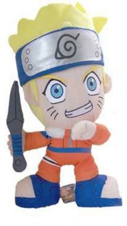 NARUTO PELUCHE CON ACCESORIOS 30CM MODELO NARUTO                           