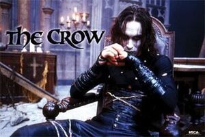 POSTER THE CROW (SENTADO EN SILLA)                                         