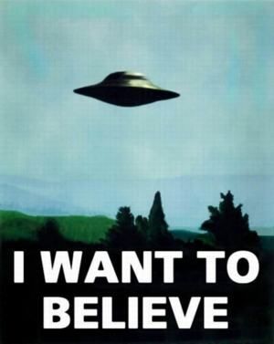 POSTER I WANT TO BELIEVE                                                   