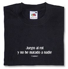 CAMISETA RF JUEGO AL ROL XL-NEGRA                                          