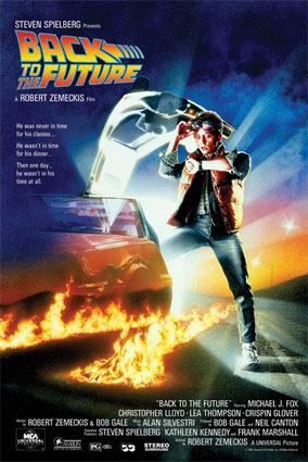 POSTER BACK TO THE FUTURE PORTADA                                          