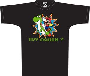 MARIO CAMISETA CHICO TRY AGAIN L                                           