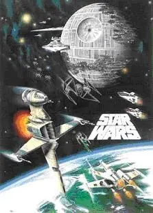 POSTER STAR WARS ESTRELLA DE LA MUERTE                                     