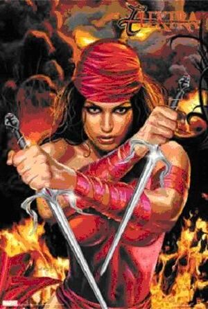 POSTER ELEKTRA COMIC                                                       