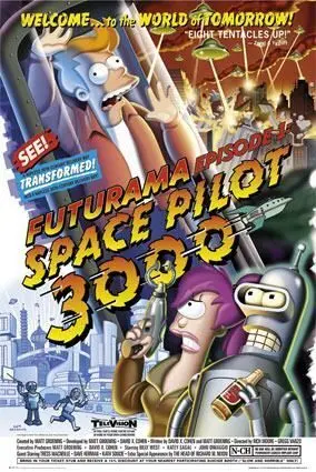 POSTER FUTURAMA TENTACLE                                                   