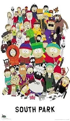 POSTER SOUTH PARK GRUPO                                                    