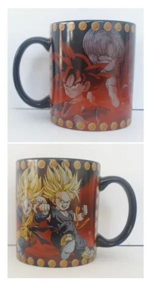 DRAGON BALL Z TAZA GOKU Y TRUNKS                                           