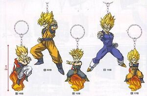 DRAGON BALL Z LLAVERO SUPER SAIAN SERIE 2 (5 MODELOS)                      