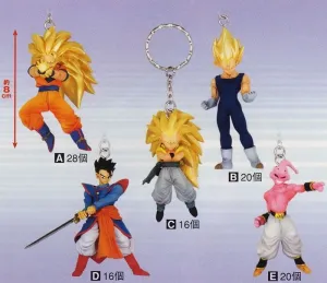 DRAGON BALL Z LLAVERO ALTA CALIDAD MAJIN BUU VERSION (5 MODELOS)           
