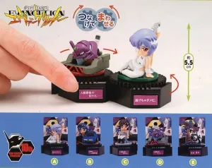 SALDO - EVANGELION EPISODE MINI DISPLAY FIG 5CM SERIE 1                            