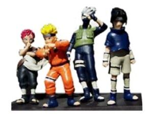 NARUTO PACK 4 FIG. 8CM EN BLISTER MODELO C                                 