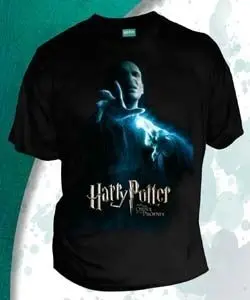 HARRY POTTER CAMISETA CHICO VOLDEMORT RAYO S                               