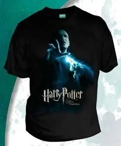 HARRY POTTER CAMISETA CHICO VOLDEMORT RAYO L                               