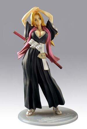 BLEACH ESTATUA VINILO RANGIKU                                              