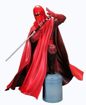 STAR WARS EMPEROR ROYAL GUARD ESTATUA PVC ESC. 1/7                         