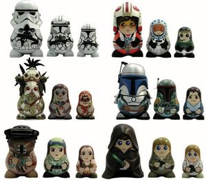 STAR WARS CHUBBY SERIE 2 (6 MODELOS DIFERENTES)                            