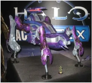 HALO ACTIONCLIX SCARAB VEHICLE                                             