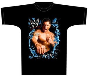 WWE CAMISETA BATISTA WALL XL                                               