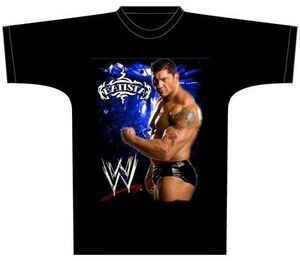 WWE CAMISETA BATISTA XXL                                                   