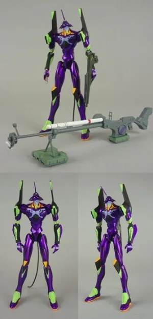 EVANGELION FIG 18CM EVA-01 TEST TYPE (PINTURA METALIZADA)                  