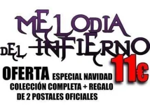 MELODIA DEL INFIERNO PACK BOLSA DE REGALO AZUL
