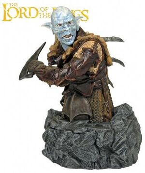 LOTR SNAGA RINGBEARER BUSTO RESINA 19CM                                    