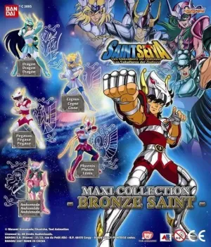 CABALLEROS DEL ZODIACO SAINT SEIYA MAXI COL. BRONZE SAINT GASHAPON         