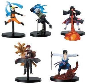NARUTO TRADDING FIGURE 12CM (5 MODELOS)                                    