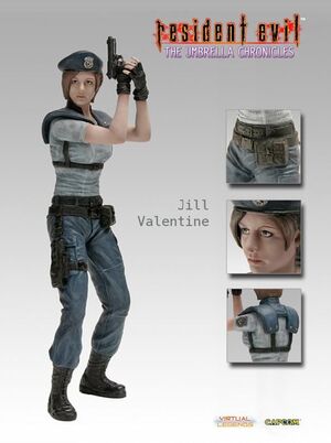 RESIDENT EVIL UMBRELLA CHRONICLES ESTATUA 28CM JILL VALENTINE              