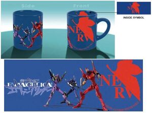 EVANGELION TAZA OFICIAL EVA 00, 01 Y 02                                    