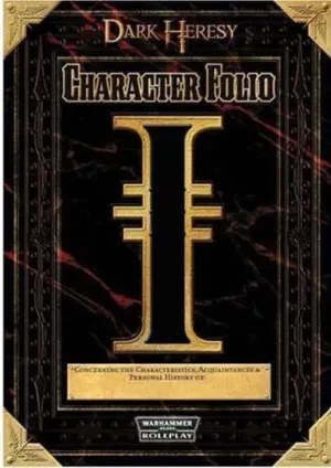 WARHAMMER 40K JDR INGLES: HOJAS DE PERSONAJE WARHAMMER 40K JDR INGLES: HOJAS DE PERSONAJE