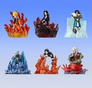 NARUTO GASHAPON MAXI COLLECTION 4 (6 MODELOS)                              
