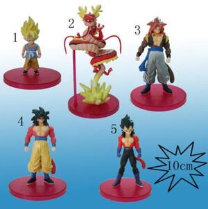 DRAGON BALL GASHAPON 10CM (5 MODELOS)                                      