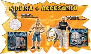 WWE FIGURA PACK DELUXE JOHN CENA + COLGANTE                                